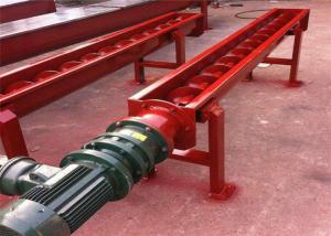 China Thermal Processing Heater Drying 219mm Flexible Screw Conveyor on sale