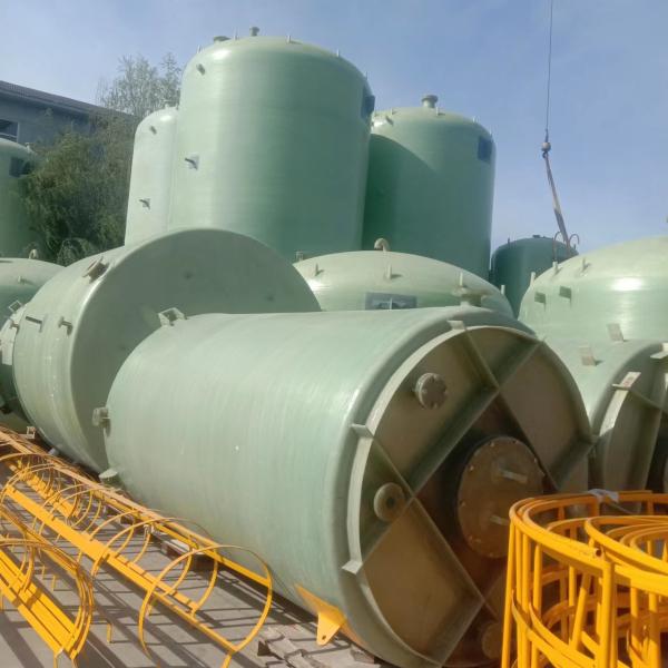 Cheap OEM ODM Food Brewing Industrial Chemical Tanks Frp Fertilizer Storage 8000 Gallon for sale