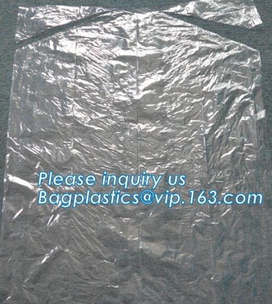 Cheap laundry shop used rolling plastic dry cleaning bags,Wholesale clear plastic dry cleaning poly garment bags for packing c for sale