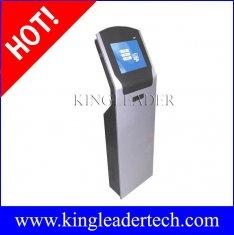 Cheap Curved and slim touchscreen LCD kiosk with thermal printer custom kiosk design TSK8002 for sale