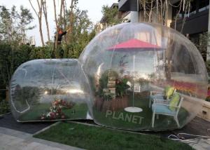 China 6m Outdoor Camping Clear Inflatable Bubble Tent on sale