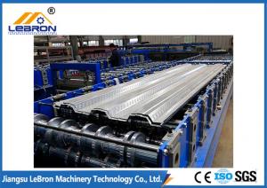 Best Full Automatic Floor Deck Roll Forming Machine , Steel Sheet Forming Machine wholesale