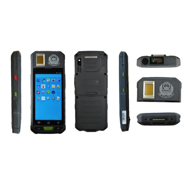 Rugged Android Handheld RFID Reader , Smartphone RFID Reader 5.0 Inch BH88