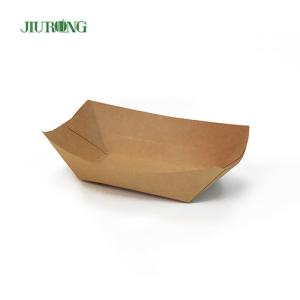 Recyclable Biodegradable Paper Container 85*50*45mm Corrugated Kraft
