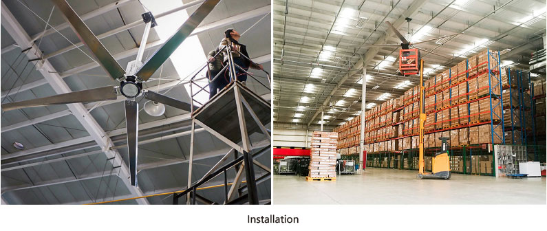 Large Industrial Ceiling Fans