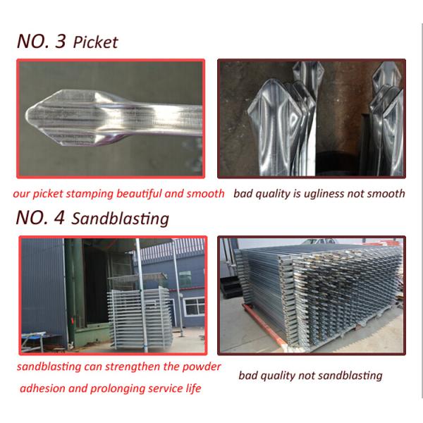 Tubular Garrison Fence Panels