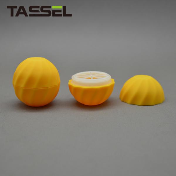 Cheap Refillable Empty Sphere Round Ball Lip Balm Cosmetic Containers 7g for sale
