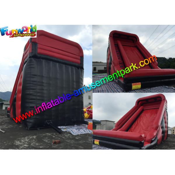 Customized Two lane Inflatable Dry Slide With PVC for exhibition , celebration