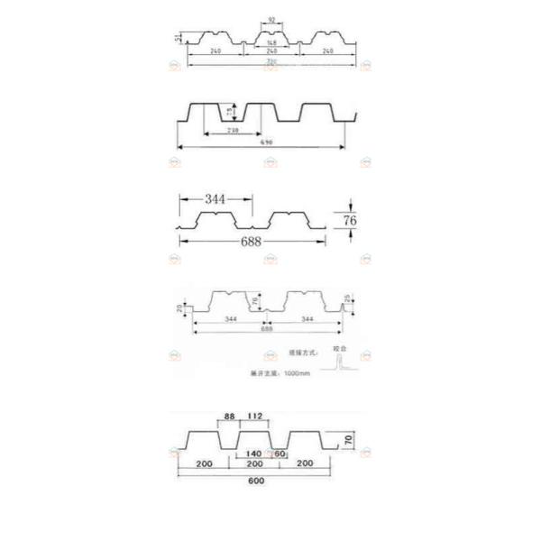 Thickness 2mm Container Side Gi Panel Forming Machine Automatic 30m/Min