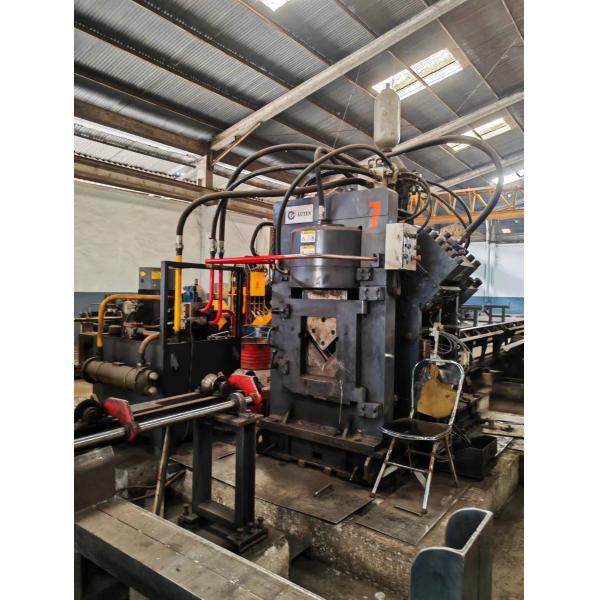 Enhanced High Speed CNC Heavy Angle Punching Marking Shearing Machine Line Model JNC2020Q