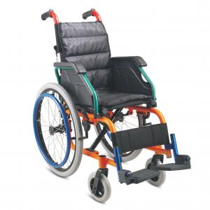Best Child wheelchair seat width 30cm light weight aluminum colorful frame and foam seat model GT-980LA-30 wholesale