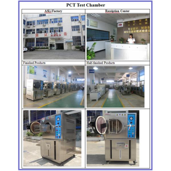 PCT Pressure Cooker Test Chamber , Extremely Accelerated Stress Test Chamber