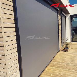 Best Electric Waterproof Outdoor Roller Blinds Zip Track Blinds Patio Roll Up Shade Window wholesale