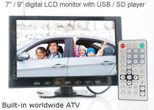 Best VCAN0951 9 inch LCD monitor with USB SD mp5 player Bulitin Analog TV wholesale