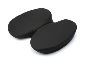 Short Plush Anti Hemorrhoid Memory Foam Car Seat Cushion Back Pain Can Folding