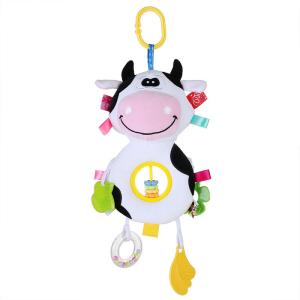 Best 34*10cm Rattle Baby Plush Toys Early Development Hanging Stroller wholesale