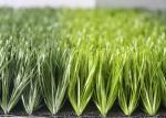 50mm Double Spined Soccer PE Material Artificial Grass Bi-color Excellent