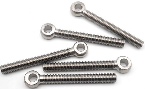 Cheap M5 M6 M8 M10 Titanium Marine Hardware Machine Lifting Marine Eye Bolts for sale