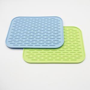 Best Heat Resistant Glass Cup Collapsible Silicone Dish Mat wholesale
