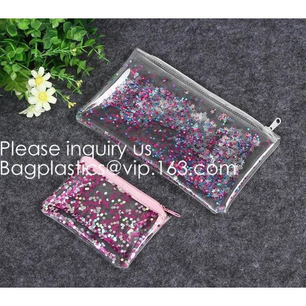 Daily Used Products Packaging Eva Zipper School Bag,Eco-Friendly Soft Plastic Frosted Cosmetic EVA Zipper Bags, Bagease