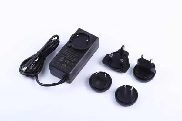 Cheap US EU UK US Plug Rechargeable 9V Battery Charger 48W 2.1*5.5 Female Connector for sale