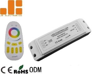China Remote Control LED Strip Light Controller , RGBW LED Controller With Group Dimming Function on sale