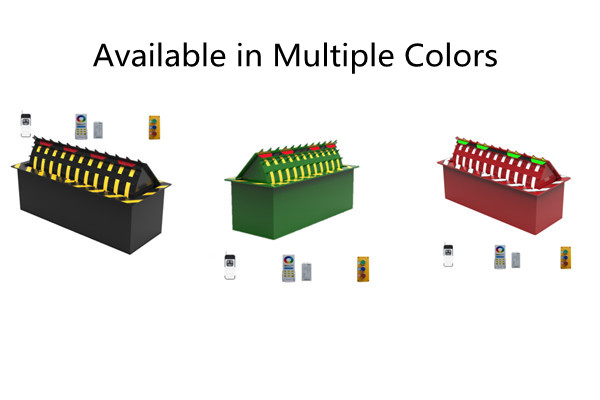 Safety Traffic Hydraulic Road Blocker With Color Customized