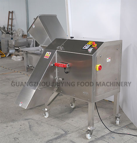 Commercial Vegetable Processing Equipment 1.5KW 1-3T/Hr Potato Wave Strips Cutting Machine
