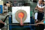 DSP Full Digit Control 100KW Induction Heating Machine Medium Frequency