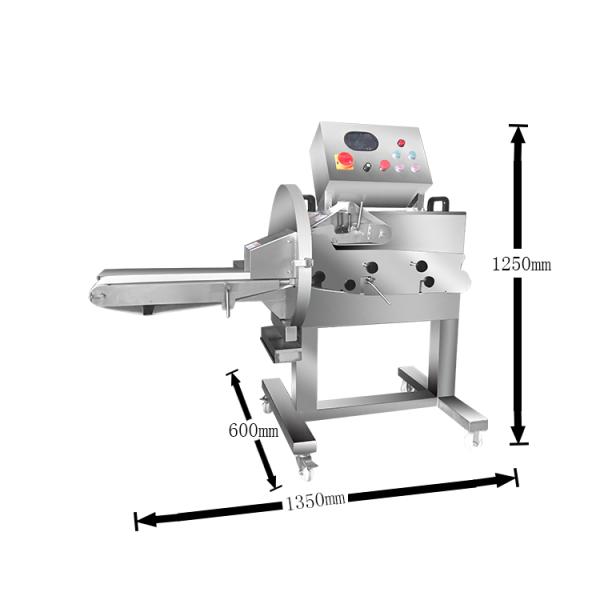 Industrial Sausage Processing Equipment Frozen Bacon Cooked Meat Cheese Slicer