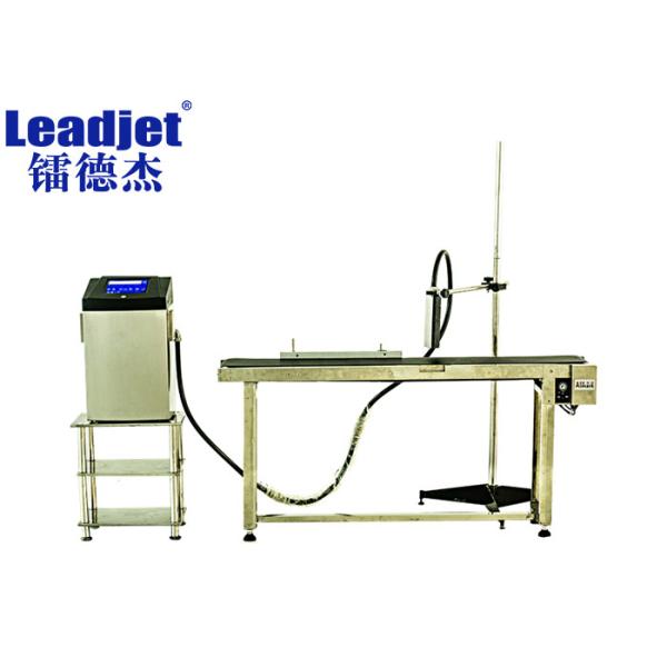 48 Dots Leadjet Small Character Continuous Inkjet Printer 10000 Bottles/Hour Speed