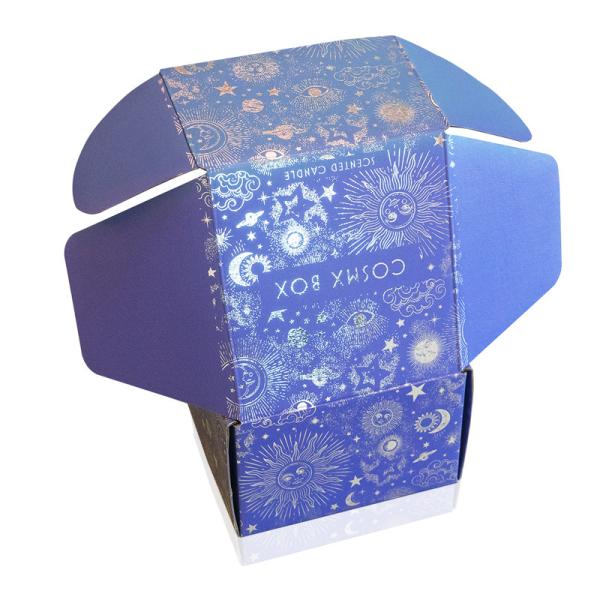 Recycled 2mm Kraft Magnetic Gift Box Square For Presentation