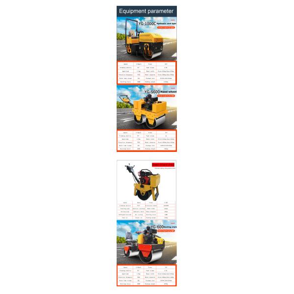 CHANGFA Engine Mini Road Roller Compactor for Precise and Consistent Compaction