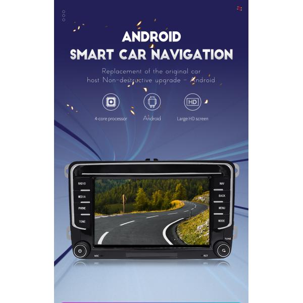 Vw Android Head Unit Car Dvd Player Stereo 7 Inch Universal Double Din Radio