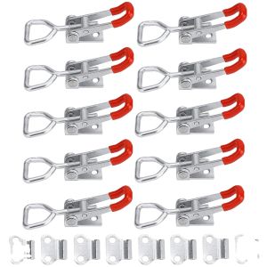 Best L Shaped Adjustable Spring Draw Toggle Latch Toggle Clamp Latch wholesale