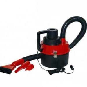 China Wet Or Dry Car Vacuum Cleaner With Cigarette Lighter  Handheld Vacuum Cleaner Red Auto Vacuum Cleaner on sale