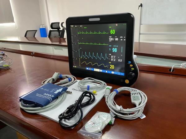 Cheap Portable Vital Signs Monitor Machine With ECG SPO2 NIBP Temp for sale