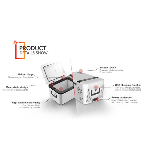 CE Camping 45W 15 Litre Mini Fridge