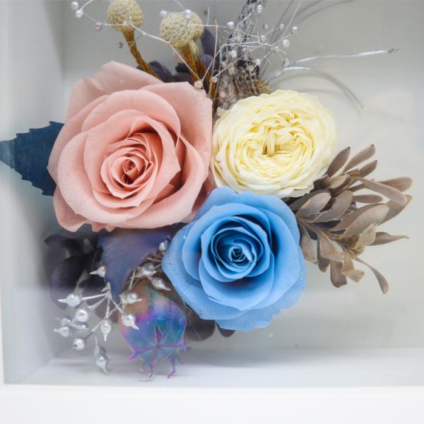 Wedding Decorations Solid Wood Picture Frames With Preserved Flowers