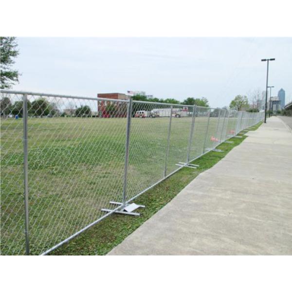 Australia Adeliade AS4687-2007 standard Temporary Fencing Panels 2.1mx2.4m OD32mm wall thick 2.00mm Mesh 60mmx150mm