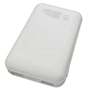 China 10000mah Power Bank Battery Polymer Flat Shape 2*USB 5V 2A on sale