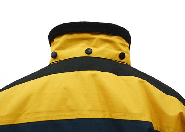 Custom Set Mens Long Work Coat , Construction Industrial Safety Clothing