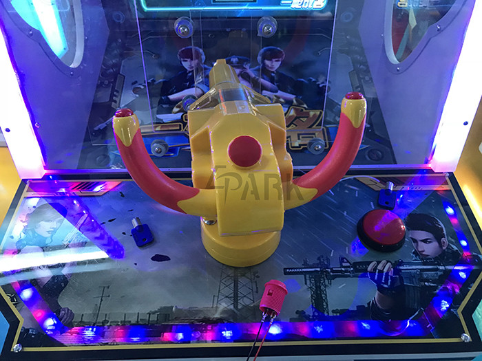 Amusement Park Shooting Arcade Machines / Coin Operated Game Machine