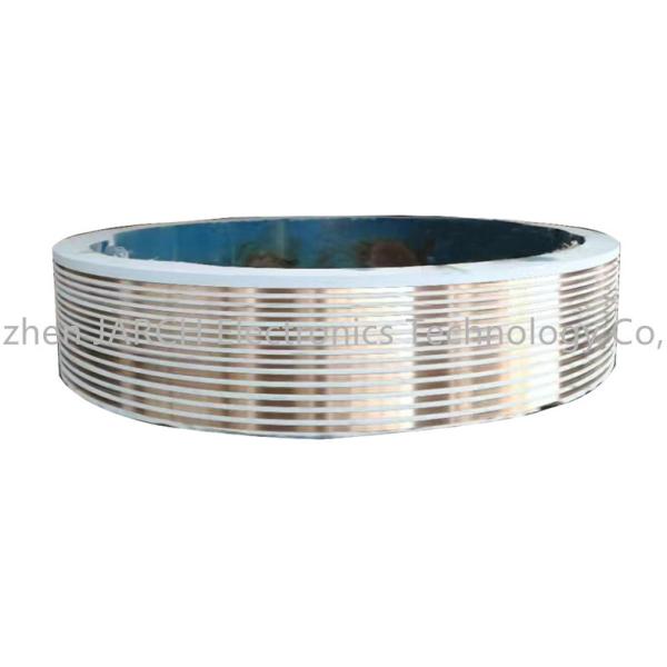 Pancake Slip Ring Components 500RPM Generator Slip Ring With Flange