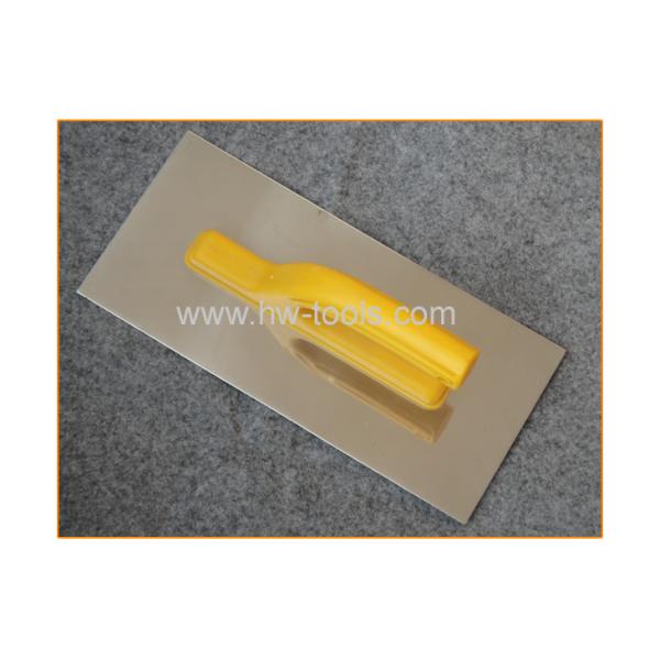 Stainless steel Plastering trowel with plastic handle HW02213