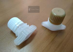 Security Seal Screw Baby Food Pouch Tops Plastic Injection Moulding For Doypack