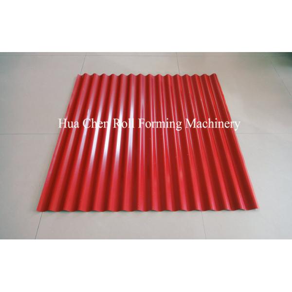 High Speed Double Layer Sheet Metal Roll Forming Machines With Hydraulic Cutting Method