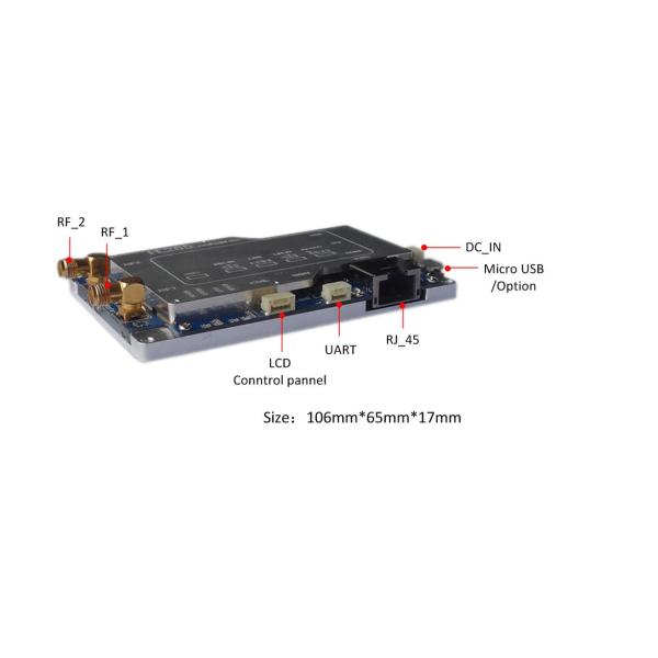 H.265 COFDM Module demodulation module with dual antenna diversity reception