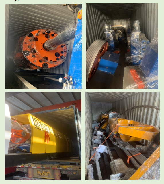 High Speed Eccentric Type Metallic Taping Machine For MV HV Power Cable