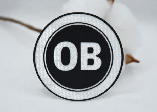 Cheap Round Soft Iron On Tatami Patch Custom Clothing Patch With Hot Melt Glue for sale